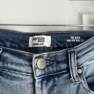 High Waist Wide Leg Jean